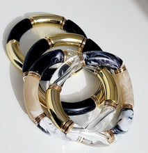 Load image into Gallery viewer, Multi Plastic W. Golden Bangles Bracelet
