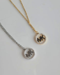 M-K Chain Necklace