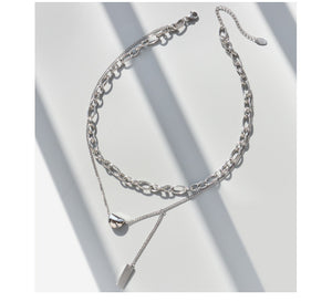 Simple Double Layered Necklace