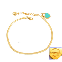 Load image into Gallery viewer, Solid Plain Gold Bracelet-TC
