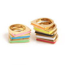 Load image into Gallery viewer, Simple Special Colorful Size 7 Ring
