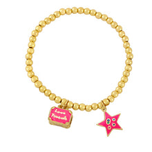Load image into Gallery viewer, Love Travel Gold Bead
