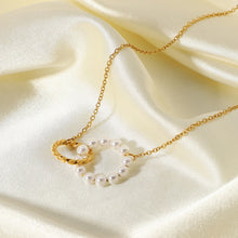 Load image into Gallery viewer, Two Circle in Love Necklace

