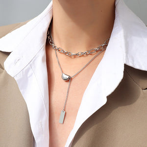 Simple Double Layered Necklace