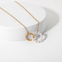 Load image into Gallery viewer, Two Circle in Love Necklace
