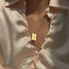 Load image into Gallery viewer, Fashion Text Necklace
