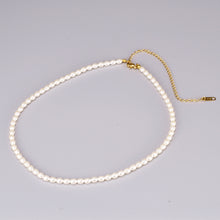 Load image into Gallery viewer, Millet Bead Pearl Necklaces
