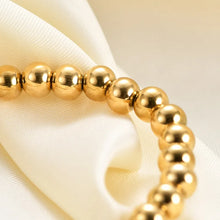 Load image into Gallery viewer, Elastic Gold Bead Bracelet
