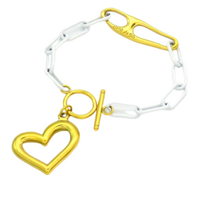 Heart Colorful Chain Bracelet - Uno 50