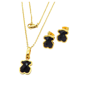 T-Bear Special Crystal Necklace