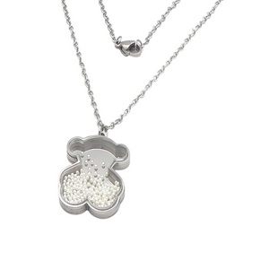 T-Bear 3D Pearls Necklaces