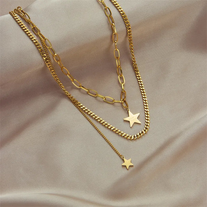 Vintage Style Gold Necklace
