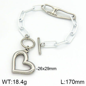 Heart Colorful Chain Bracelet - Uno 50