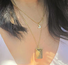 Load image into Gallery viewer, Special Envelope Gold Necklace
