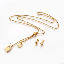Load image into Gallery viewer, Lock with Key Jewelry Sets
